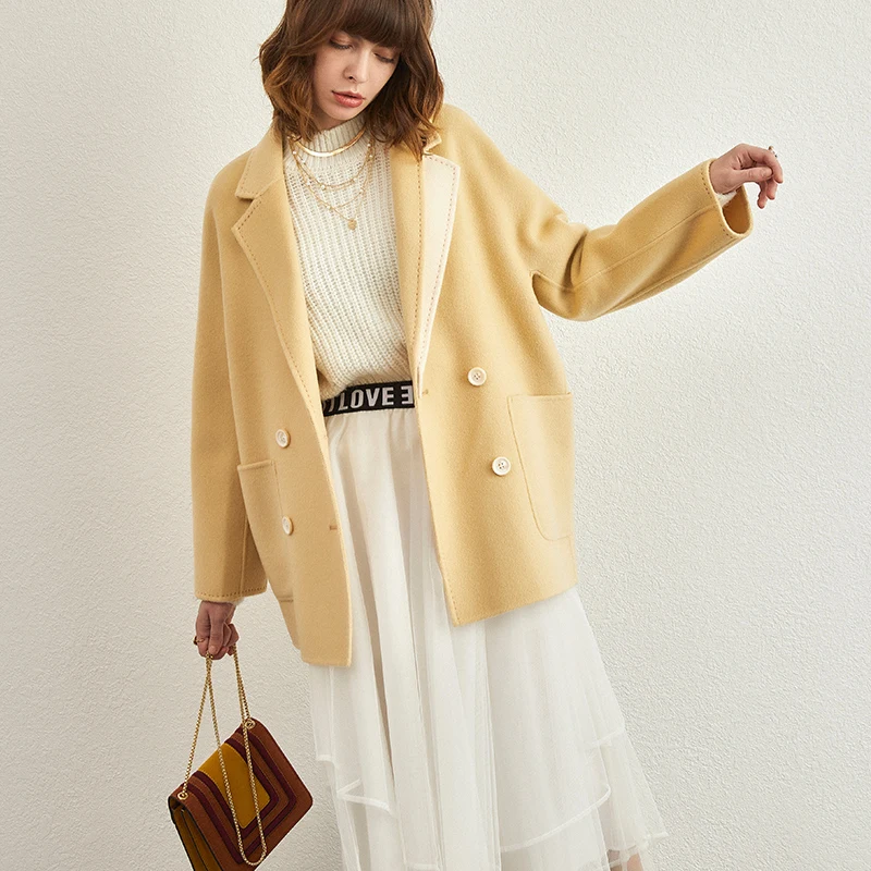 

Пальто женское кашемировое, Осень-зима 2019 г.