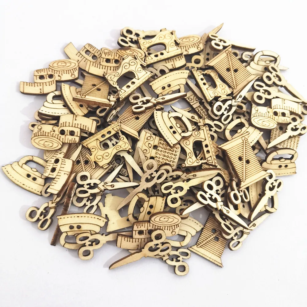 100 шт. металлические ножницы для швейной машинки|Пуговицы| |