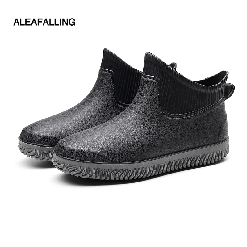 Мужские непромокаемые ботинки Нескользящие и износостойкие водонепроницаемые