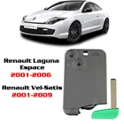 Дистанционный ключ PCF7947 чип 433 МГц подходит для Renault Laguna Espace Vel-Satis 2001-2006 смарт-карта дистанционный брелок Стайлинг автомобиля