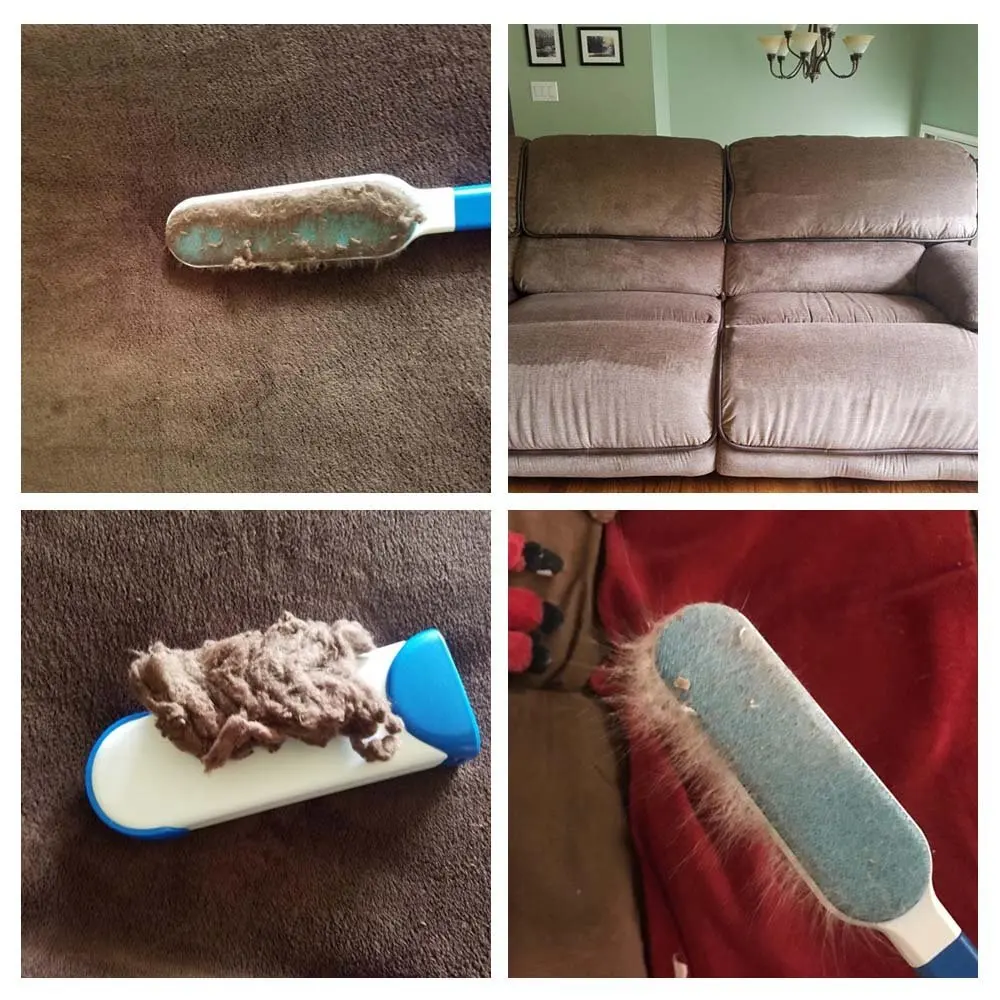 

Lint Remover Dusting Static Brush Pet Hair Remover Brush Reusable Cat Dog Fur Cleaning Brushes Clothes Hair Magic Clean Brushes