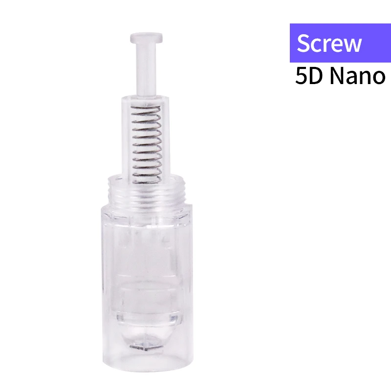 Screw 5DL 10/20/50 шт винт картридж Замена для Microneedling пера микро иглы 9 pin/12-контактный/36 pin/микро нано иглы для татуировки - Габаритные размеры: Screw 5DL