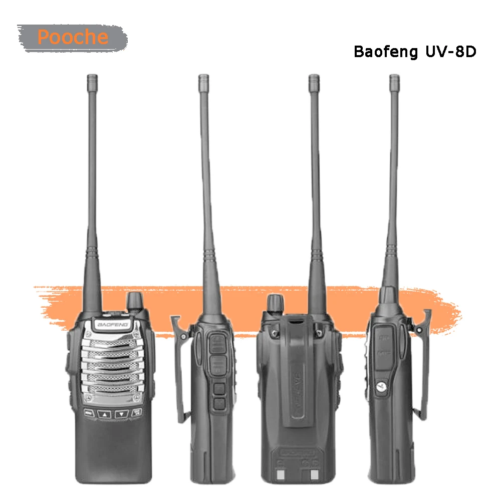

8w UHF Baofeng UV-8D Walkie Talkie Baofeng 8W Long Range Baofeng UV-8D Walkie Talkie Amateur 2 Way Radio UV8D for Army & Police