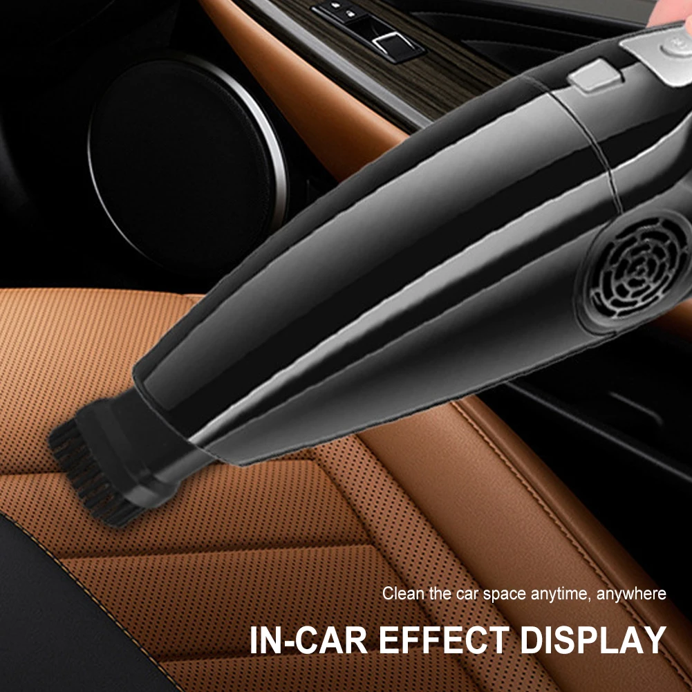Портативный автомобильный пылесос мощный ручной мини-пылесос для сухой и
