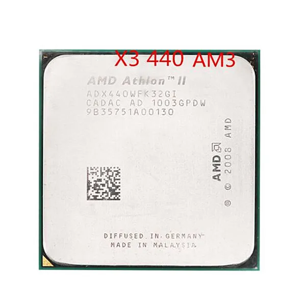 Бесплатная доставка Процессор Athlon II X3 440 (3 0 ГГц/1 5 Мб кэш памяти L2/Socket AM3)
