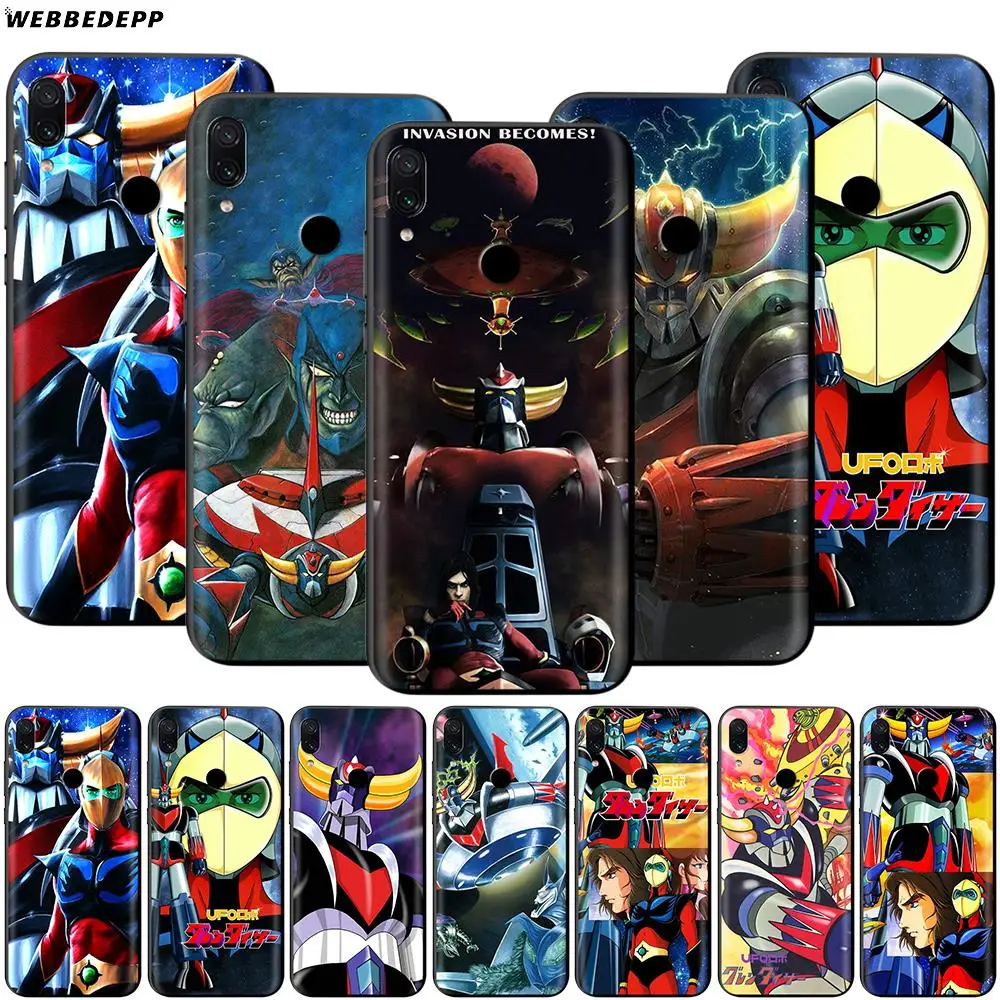 UFO Robot Grendizer чехол для Xiaomi Redmi 4A 4X 5 5A 6 6A 7 7A S2 Note Go K20 Pro Plus Prime 8T|Бамперы| |