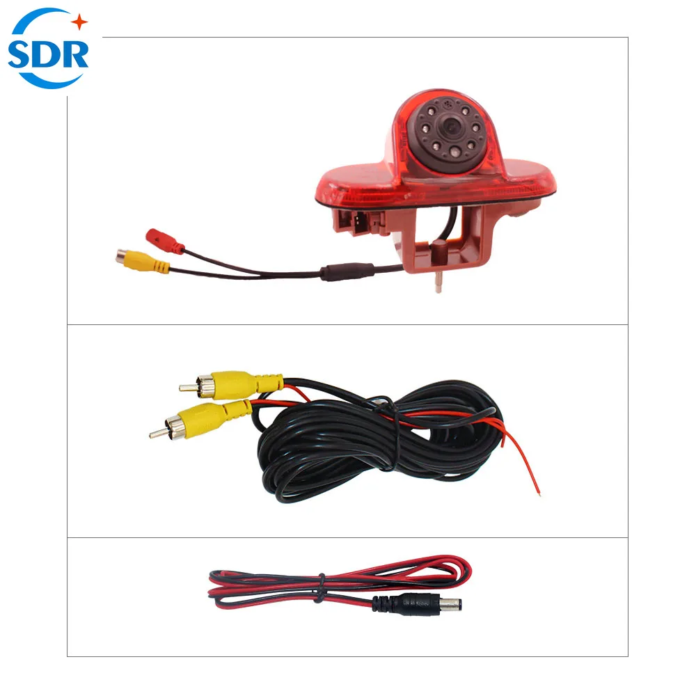 

Auto Car Rear View Camera High Brake Light Parking Camera for Renault Trafic 2001-2014 Opel/Vaxhall Vivara