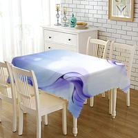 aurora floral tablecloth household table cloth tv cabinet tea table cloth round table placemat table cloth waterproof