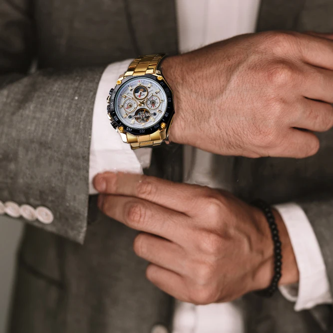 Forsining Классические Золотые Tourbillon механические часы Мужские автоматические Moonphase календари ремни из нержавеющей стали часы Reloj Hombre