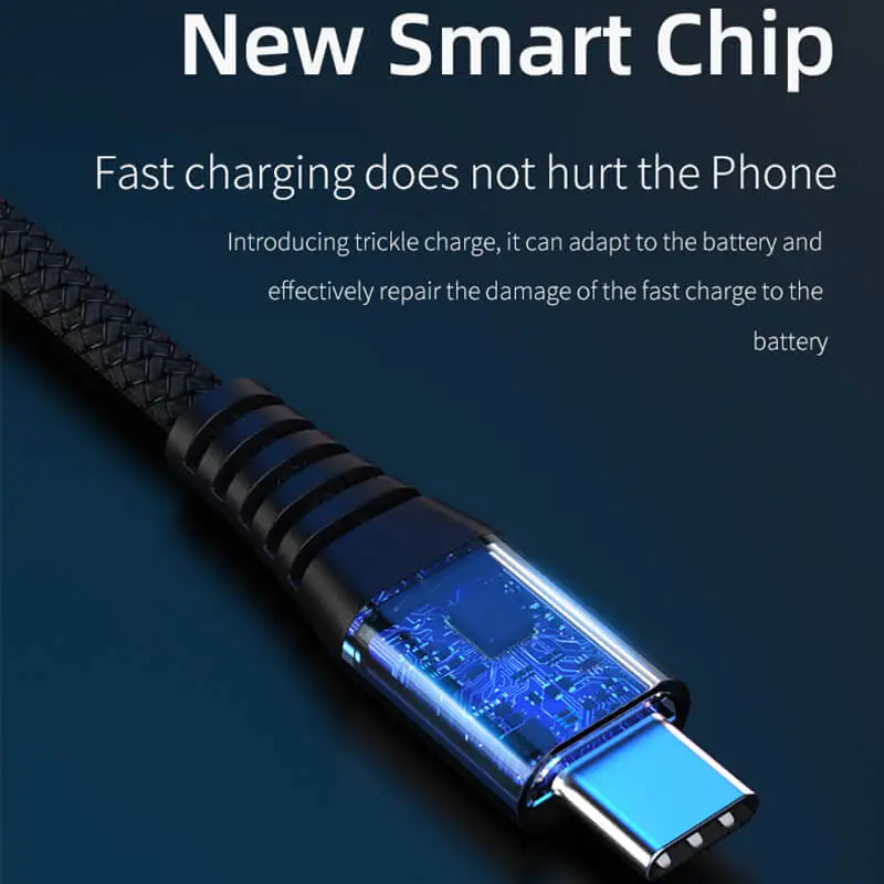 KSTUCNE Type C к USB кабель для Samsung S10 S9 S8 Note Xiaomi mi 9 8 60W PD Quick Charge 4 0 USBC Huawei Быстрая зарядка