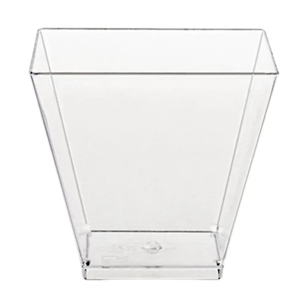 

Party Supplies Lightweight Transparent Square Cake Cups for Wedding