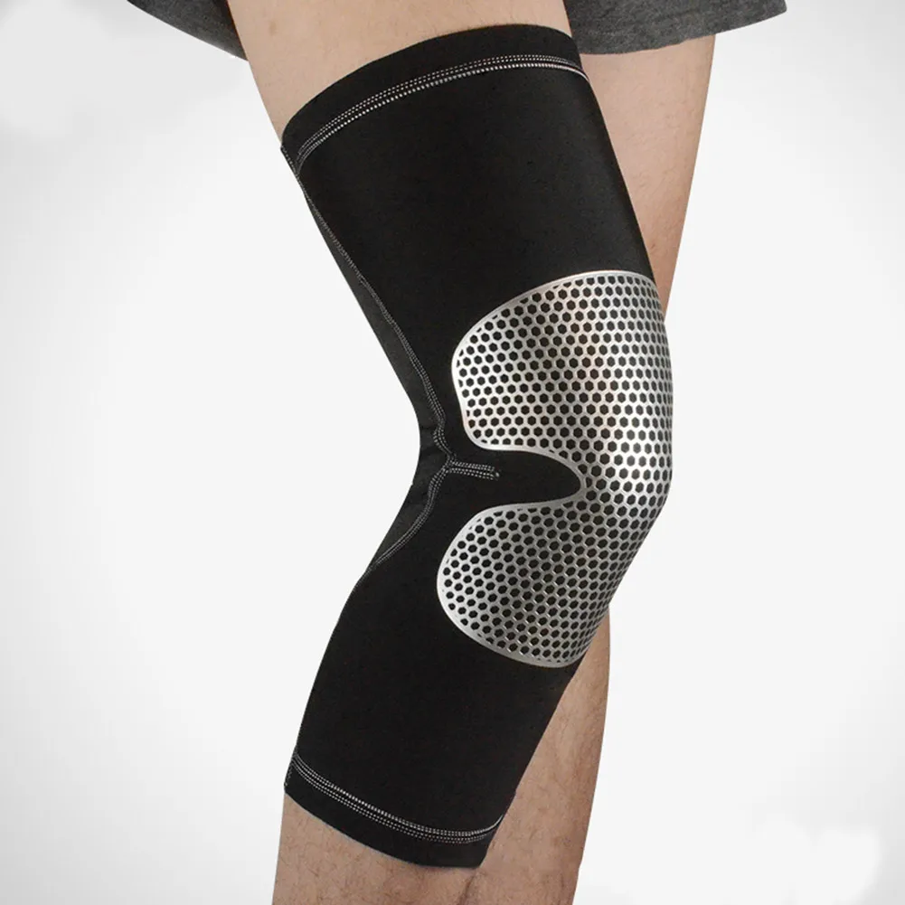 

1PCS Breathable Elastic Knee Protectors Pads Bike Knee Brace Support Sleeve for Basketball Gym M2