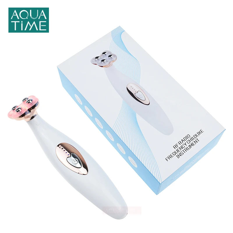 

RF EMS Beauty Instrument Portable Radio Frequency Facial Skin Tightening Machine Vibration Massage Lifting Skin Care Device