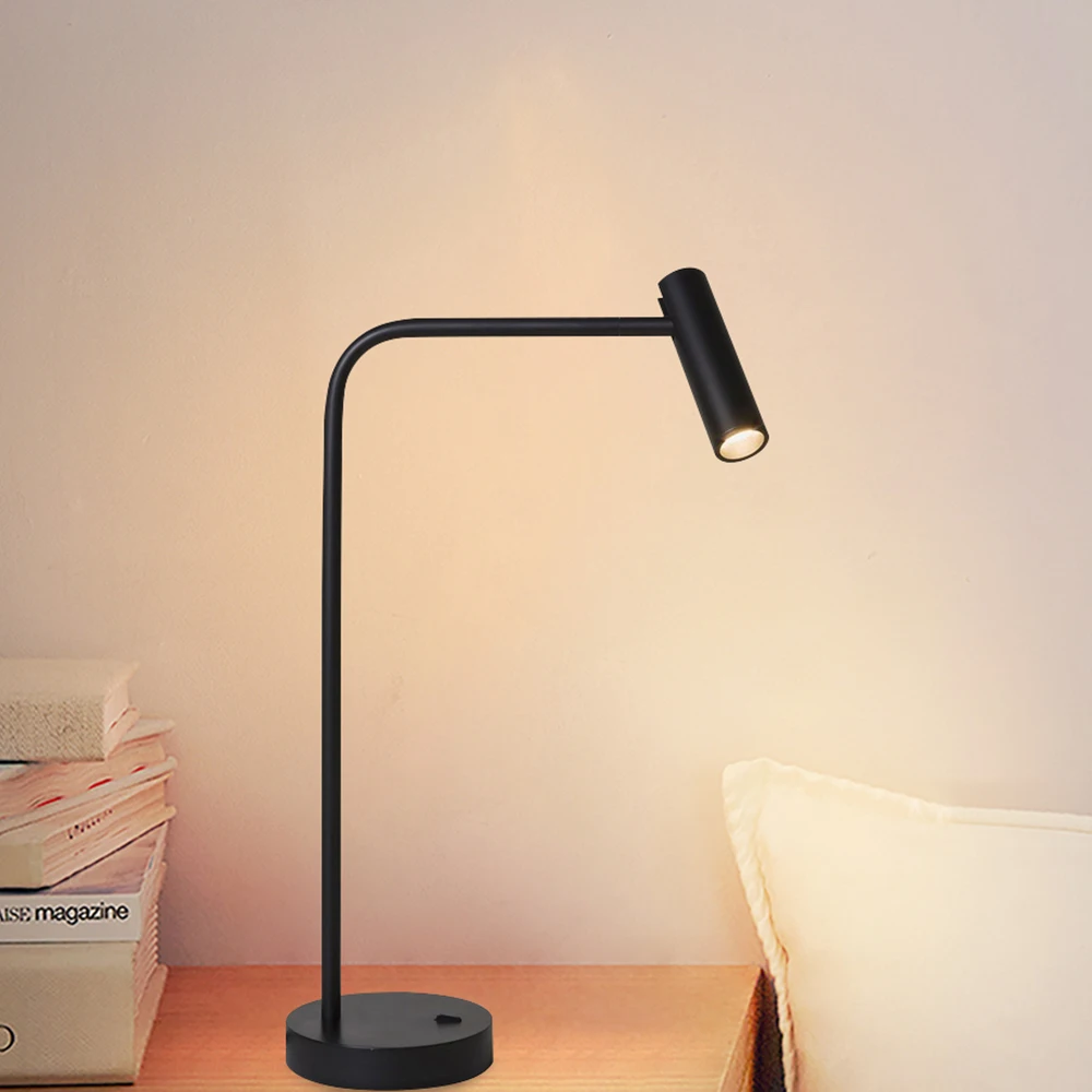 Настольная лампа Zerouno с европейской и американской вилкой комнатный