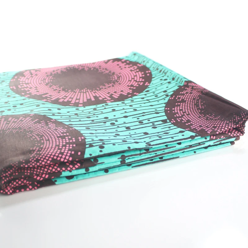 100% хлопок настоящий воск высокое качество ткань Анкара Африканский материал для