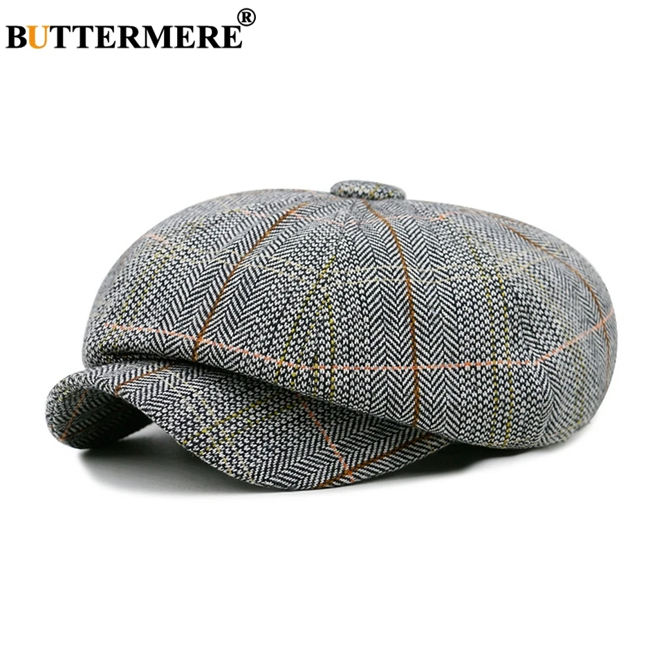 Кепка с елочкой Buttermere кепка газетчика для мужчин и женщин Весенняя