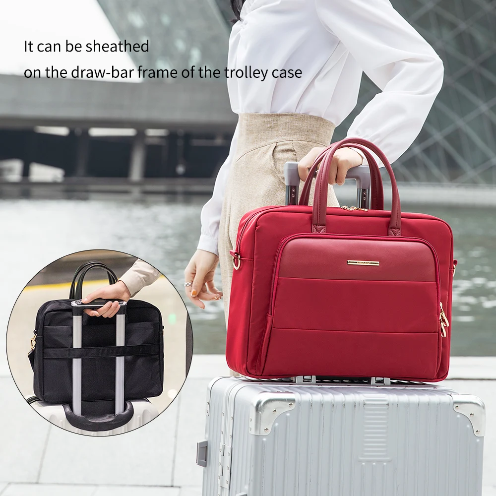 2021 Large Capacity Briefcases Travel Necessary Laptop Document Organizer Shoulder Bag Business Ipad Phone Notebook Storage Hand