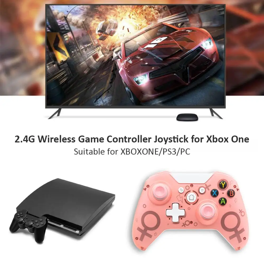 N-1 беспроводной игровой контроллер 2 4 ГГц для Xbox One PS3 ПК игр джойстик геймпад с