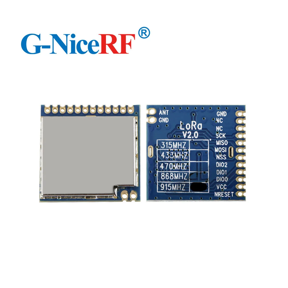 2 шт./лот LoRa1276 100 мВт SX1276 чип SPI интерфейс чувствительность 139 дБм 915 МГц 4 км