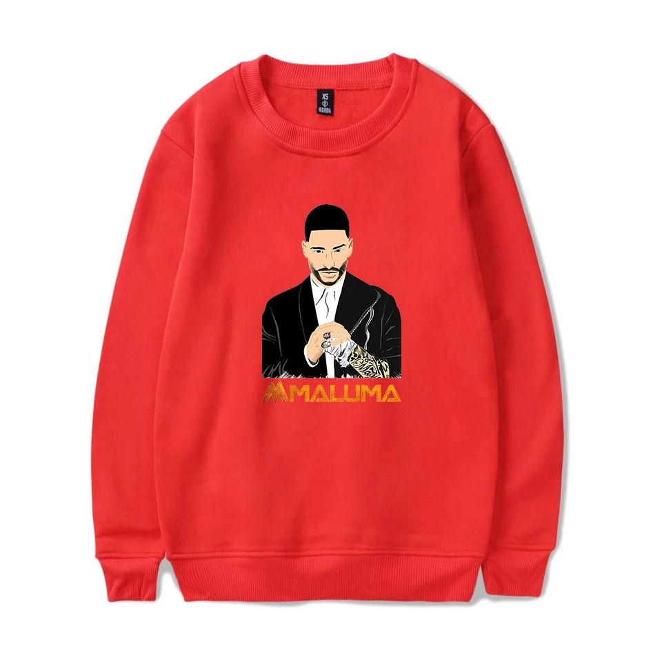 Горячая maluma монолитные толстовки для мужчин/женщин толстовки Harajuku maluma модные повседневные корейские поп осень зима