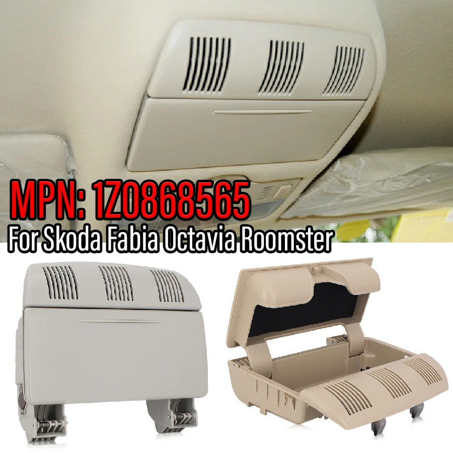 

Wooeight для Skoda Octavia Fabia Roomster футляр для солнцезащитных очков Чехол для очков серый футляр для очков 1Z0 868 565 E/F