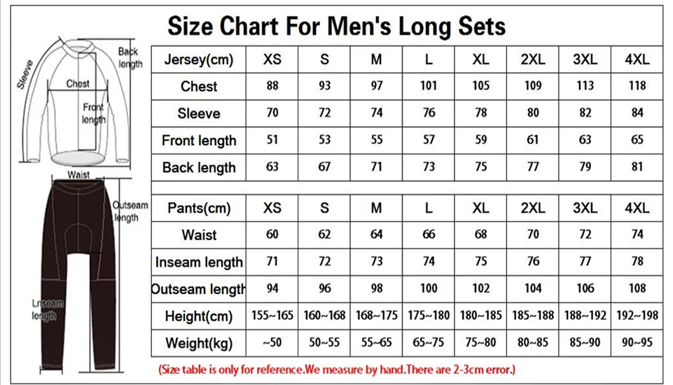

2021NEW Winter Maillot Ciclismo Fleece Bicycle Long Sleeve Cycling Jersey Men Clothing Pro Team Outdoor Bike Clothing ENCYMO