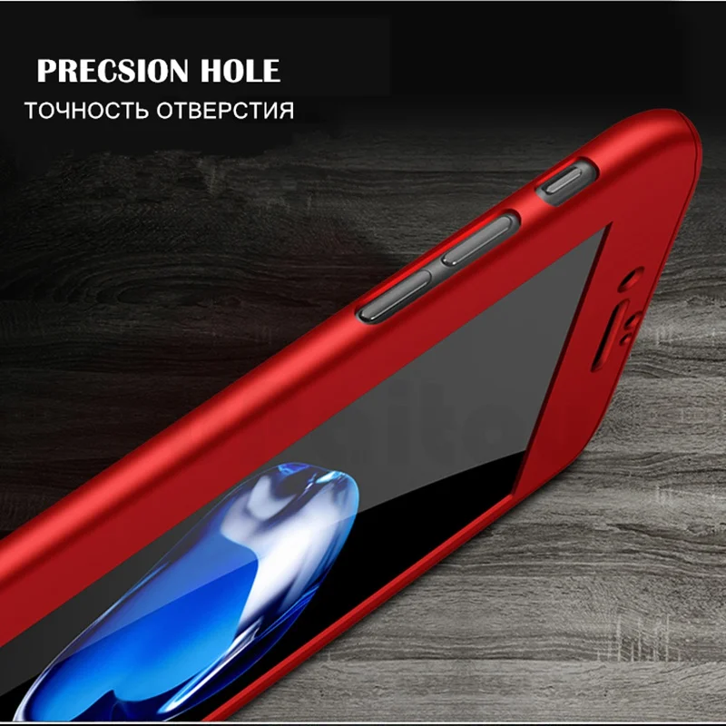 Полный защитный чехол UPaitou 360 для Xiaomi Redmi Note 7 Pro 6 6A 6Pro 5 5A Prime 3 2 Чехол Series |