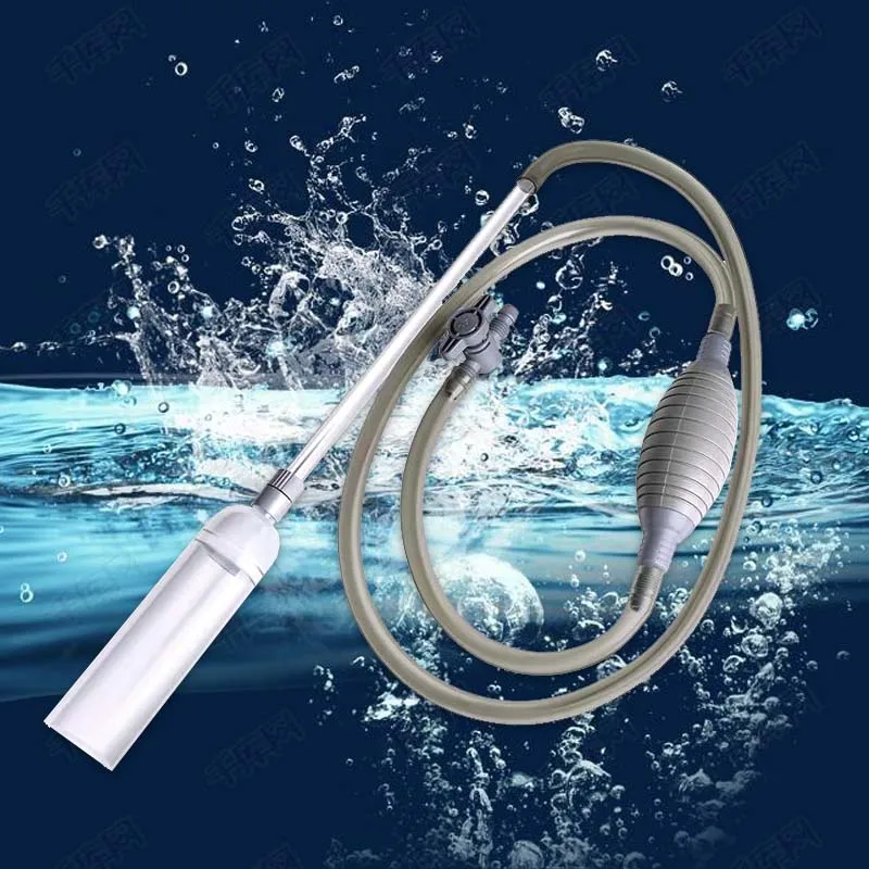

Semi-automatic aquarium cleaner Water Change hand Changer Gravel Aquarium Accessories Fish Tank Vacuum Siphon Water Pump Cleaner