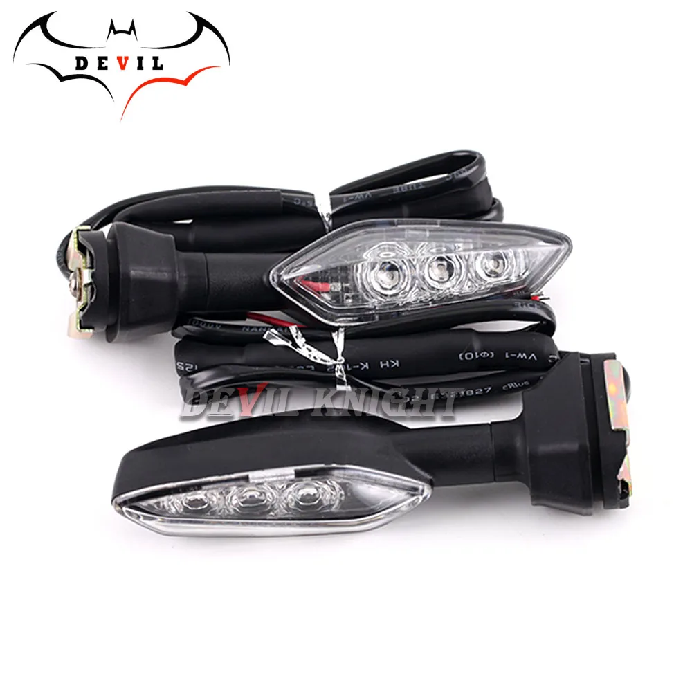 clear turn signal Держатель номерного знака и поворотный сигнальный светодиод свет для KAWASAKI NINJA 250/400 Z400 ХВОСТ Tidy Fender Eliminator - Цвет: clear turn signal