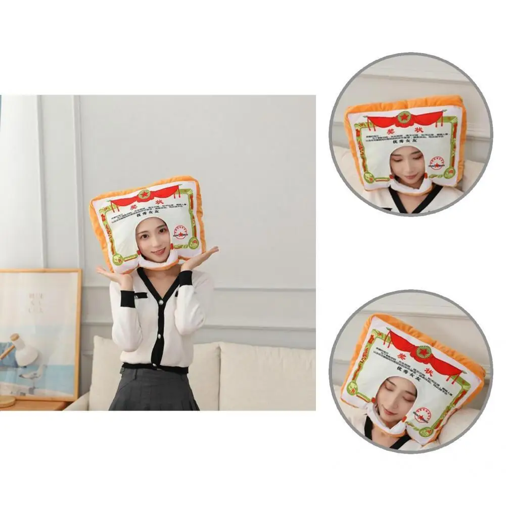 

Новинка, Забавный почетный узор, мягкий плюшевый головной убор, Уникальный плюшевый головной убор, приятный для кожи, для декора