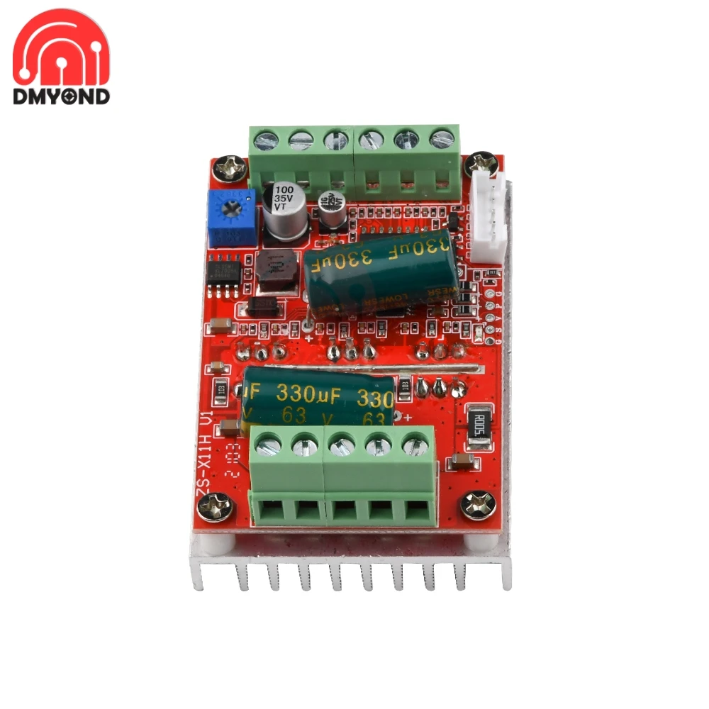 DC 12V 24V 48V 400W BLDC трехфазный бесщеточный двигатель постоянного тока PWM Скорость