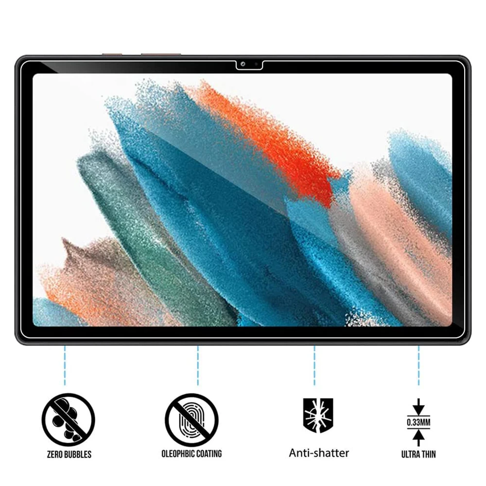 Устойчивое к царапинам закаленное стекло HD экран протектор для Samsung Galaxy Tab A8 WiFi LTE