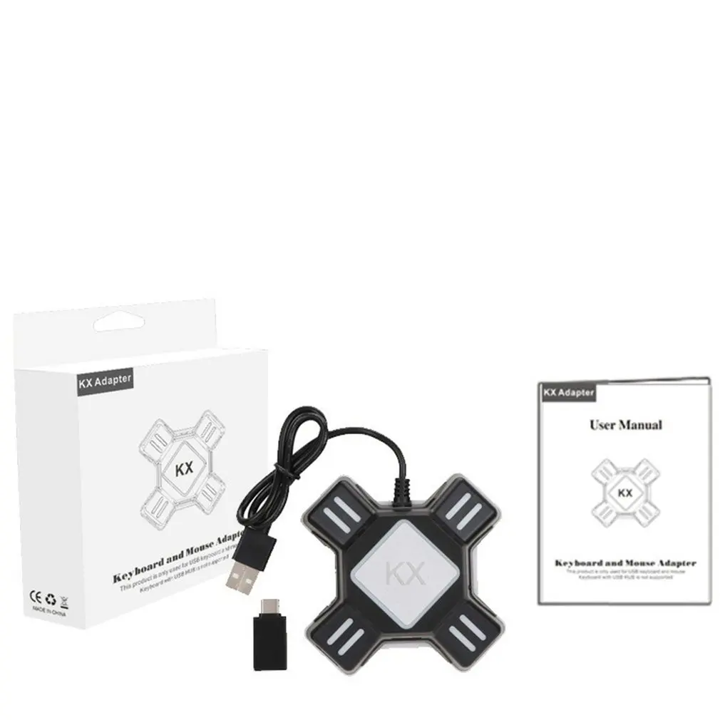 

New KX Conversion Box Professional Keyboard Mouse Adapter Controller Converter Adapter For Switch For Ps4 For Ps4 Pro