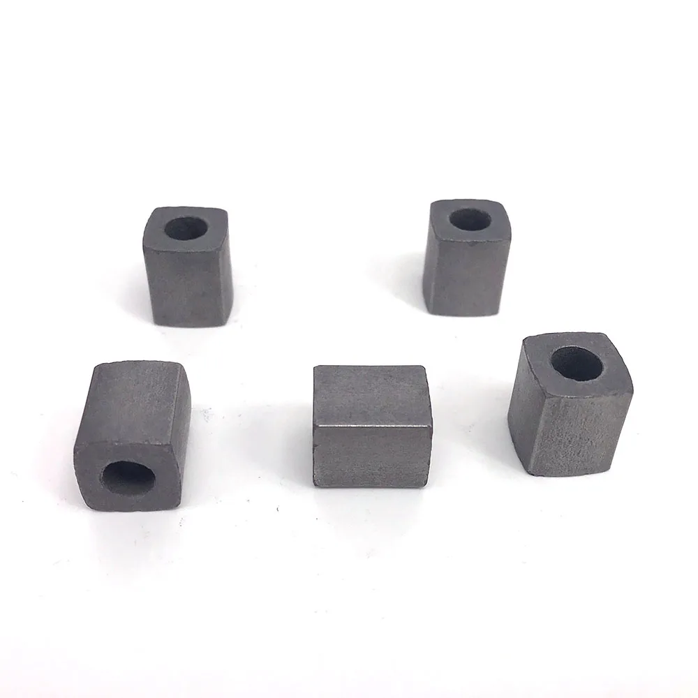 YG8 Tungsten Carbide Power Feed Contact Conductive Block W12*L12*H15*Hole6mm for EDM Wire Cutting Machine | Инструменты
