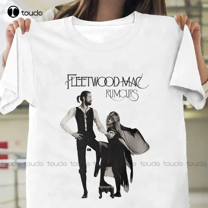 Рубашка с надписью «Rumours Fleetwood-Mac», рубашка FleetwoodMac рок-группы, рубашка, подарки фанату Stevie Nicks, музыкальная рубашка, рубашка на заказ