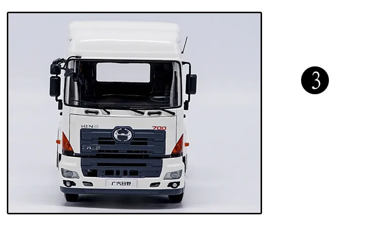 Высокое качество 1:24 GAC Hino 700 модель из цинкового сплава, коллекционный и подарочный металлический моделирование Инженерная модель автомобиля