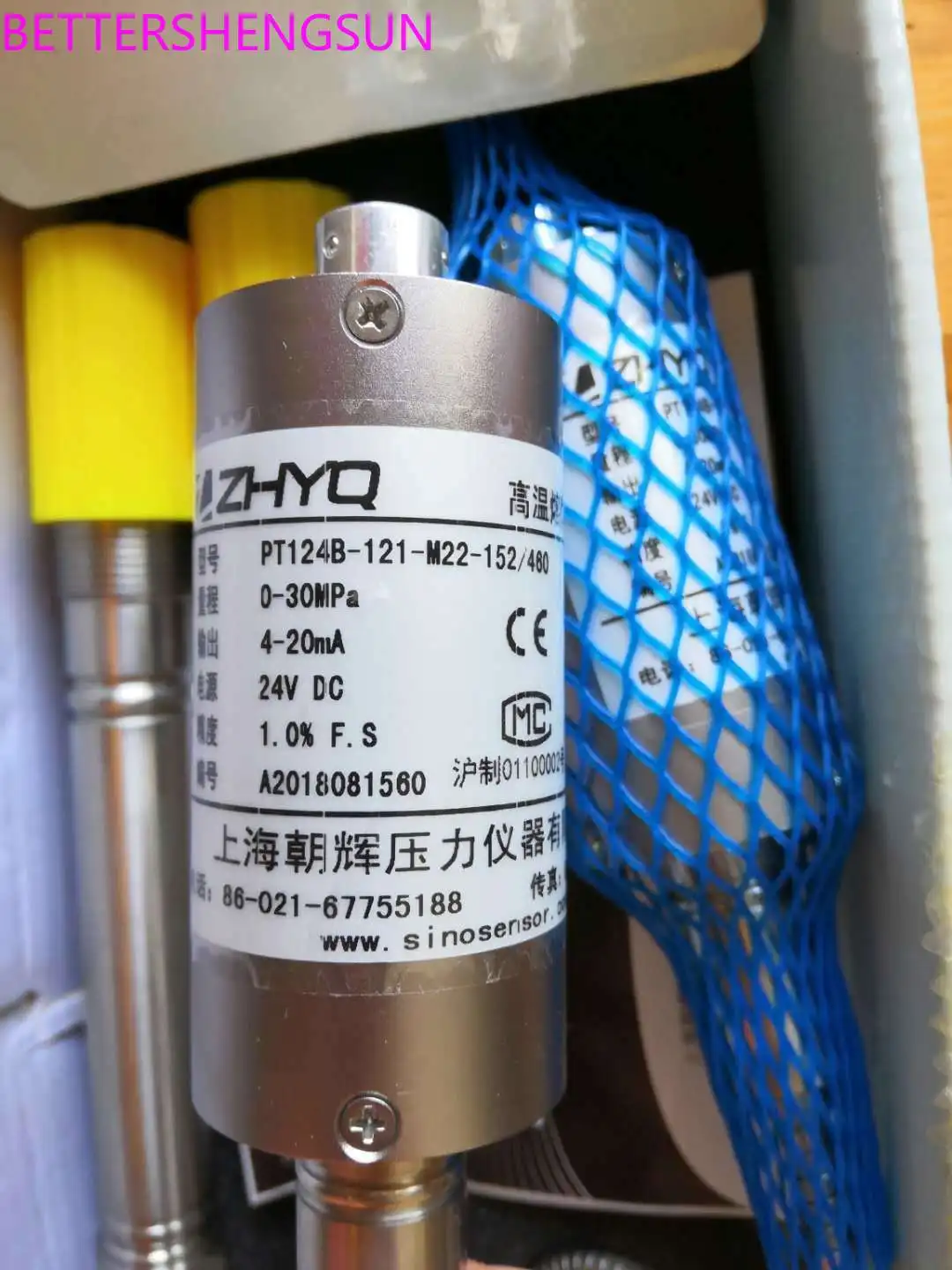 Датчик давления расплавленного при высокой температуре приблизительно 4-20 мА |