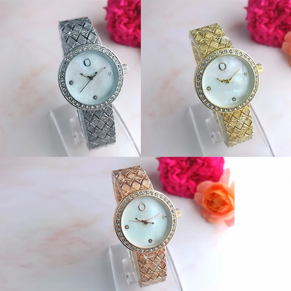 

Hot sell Stainless Steel Couples classic Quartz Watches Fashion Luxury Jewelry lady Gift Generous Exquisite Charm Wedding
