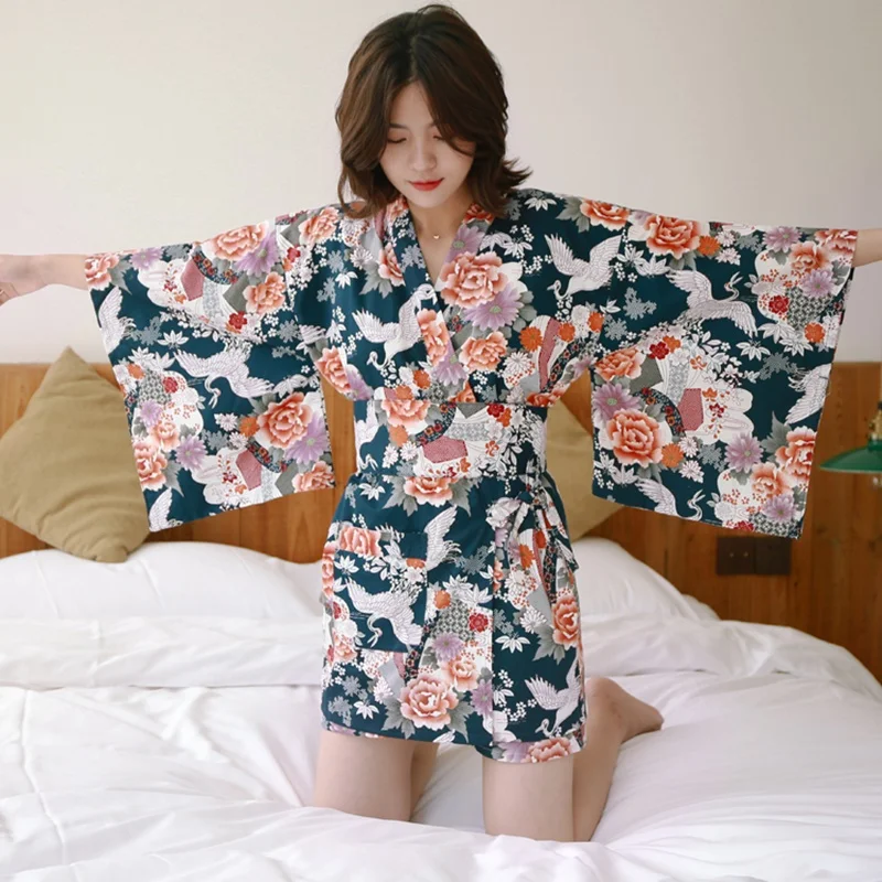 Кимоно FF2403 женское традиционное в японском стиле кимоно для косплея гейши юката