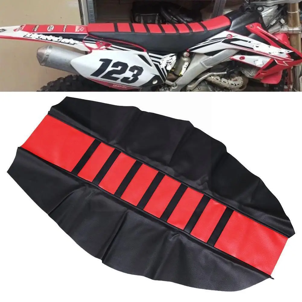 

Motorcycle Off Road Rubber Sunproof Gripper Soft Seat Cover Motocross Durable Protection for YAMAHA Honda Kawasaki ATV A1S2