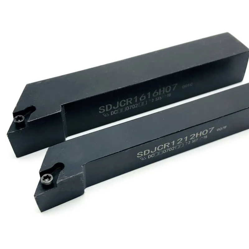 Твердосплавная вставка DCMT070204 VP15TF UE6020 US735 + 1 шт. SDJCR1010H07 SDJCR1212H07 SDJCR1616H07 держатель