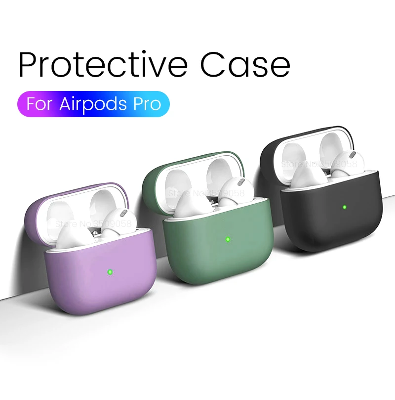 Чехол для airpodspro чехол на air pods чехол s для apple airpods pro чехол для airpod pro airpodpro Силиконовый противоударный чехол