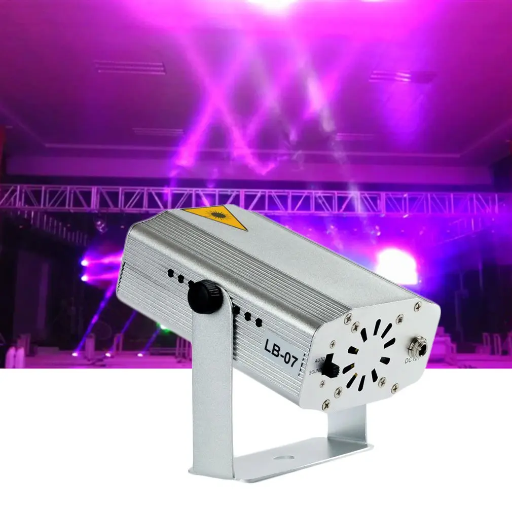 

New Mini DJ Laser Stage Lighting Light Disco Party Club Galaxy Projector Professional fashion Beautiful