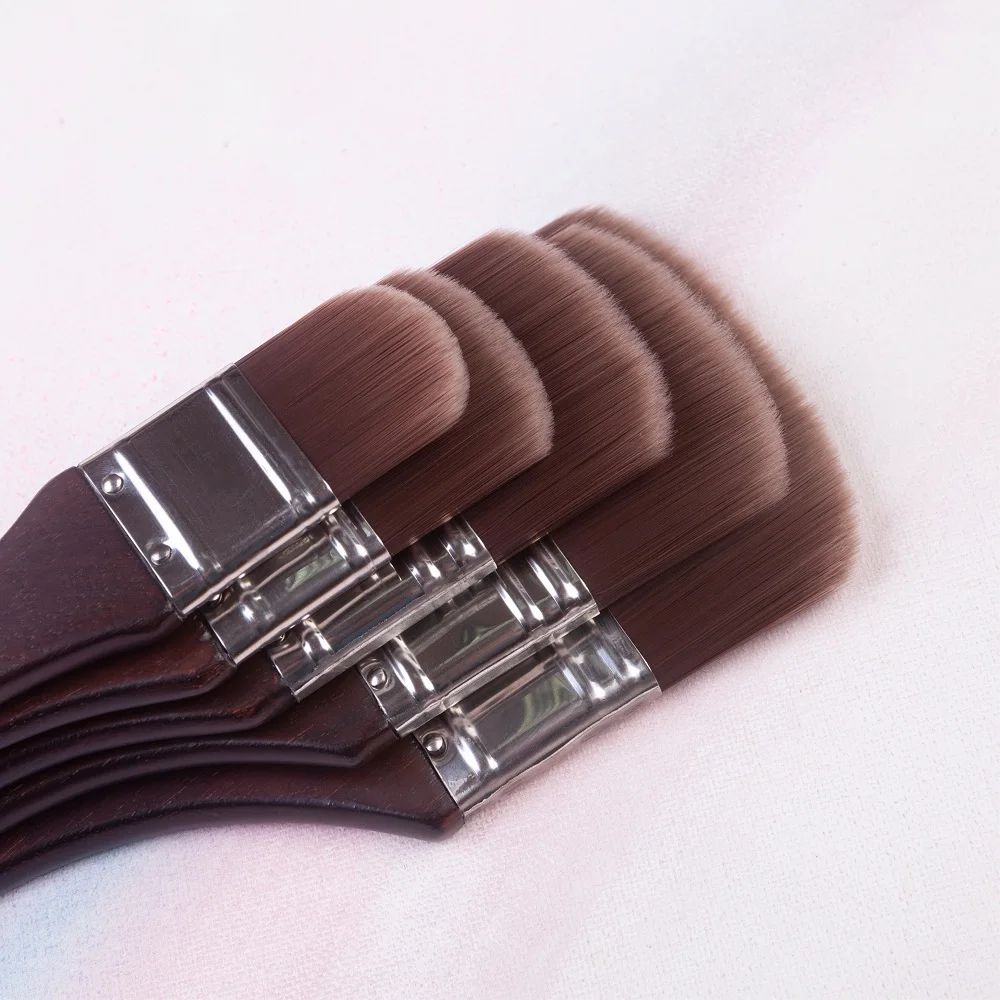 

free shipping artsecret south korean paintbrush wooden handle synthetic hair watercolor acrylic art-supplies 3700FB