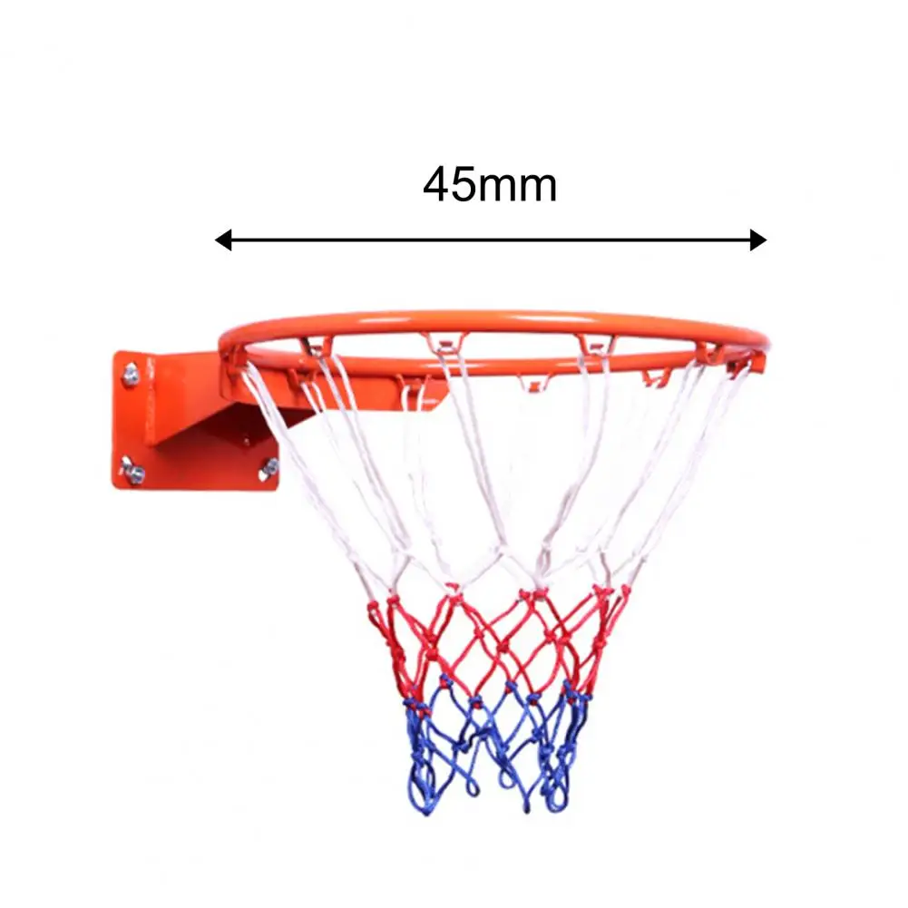 

1Set 45cm Basketball Rim Mesh Net Durable Basketball Net Heavy Duty Nylon Net Hoop Goal Rim Mesh Fits Standard Basketball Rims