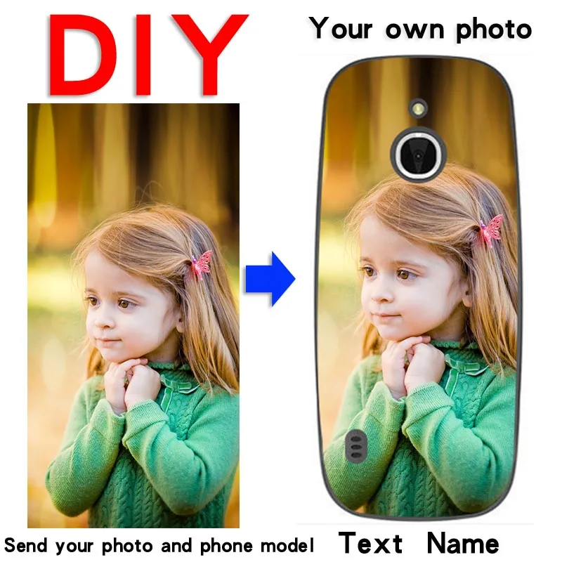 DIY пользовательский дизайн чехол для телефона For Nokia 1 1PLUS 2.1 2.2 3.1 3.1PIUS 3.2 4.2 5.1 5.1plus 6 6.1