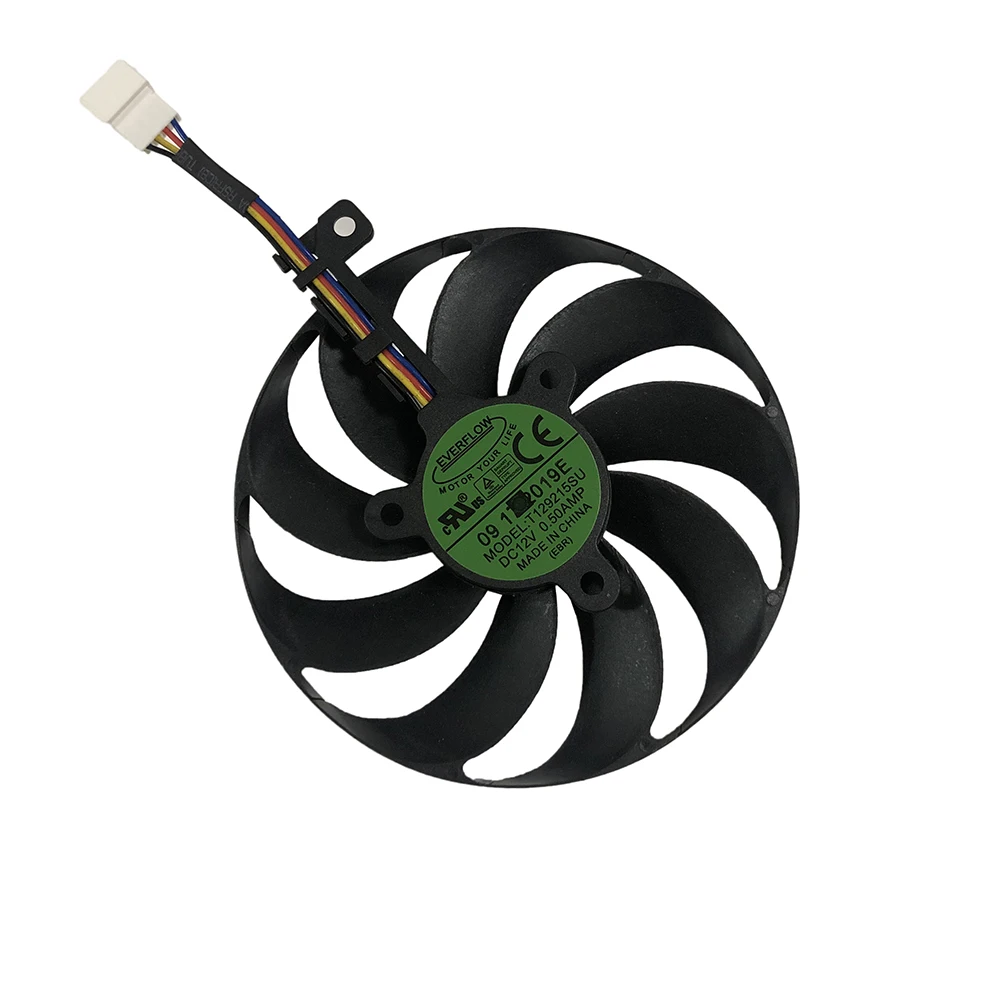 T129215SU PLD09210S12H 7Pin GPU карты охладитель вентиляторы для ASUS ROG STRIX RTX 2080 Ti GAMING RTX2080 RTX2080Ti