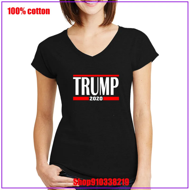 Футболка с изображением Трампа 2020 Keep America Great опять женская футболка