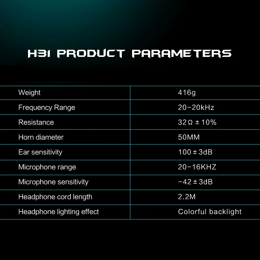 Проводные Игровые наушники ThundeRobot H31 гарнитура RGB Heaset для ноутбука компьютера ПК |