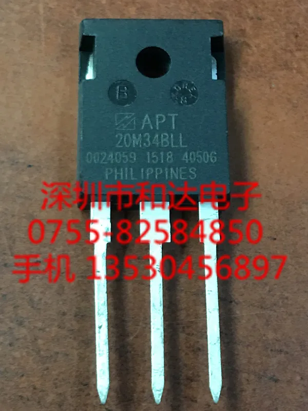 

(5 Pieces) APT20M34BLL TO-247 200V 24A